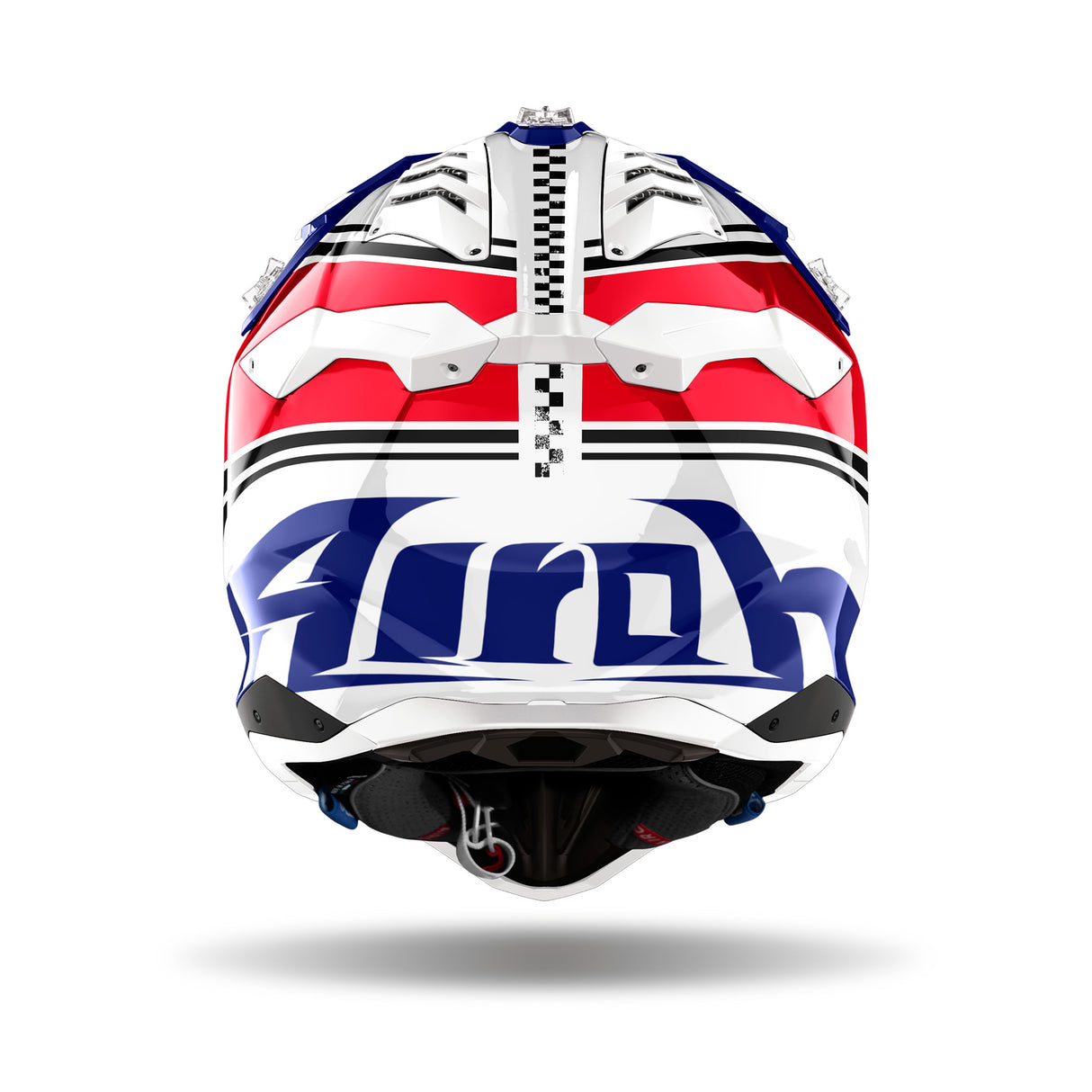 Airoh Helm Aviator 3 Hima weiß/blau-rot