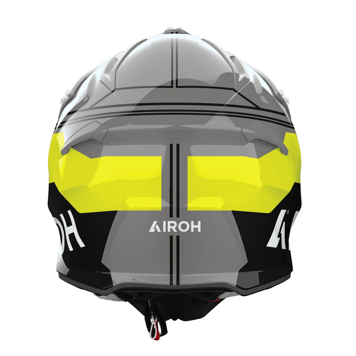 Airoh Helm Aviator Ace 2 Fury grau/schwarz-fluo-gelb