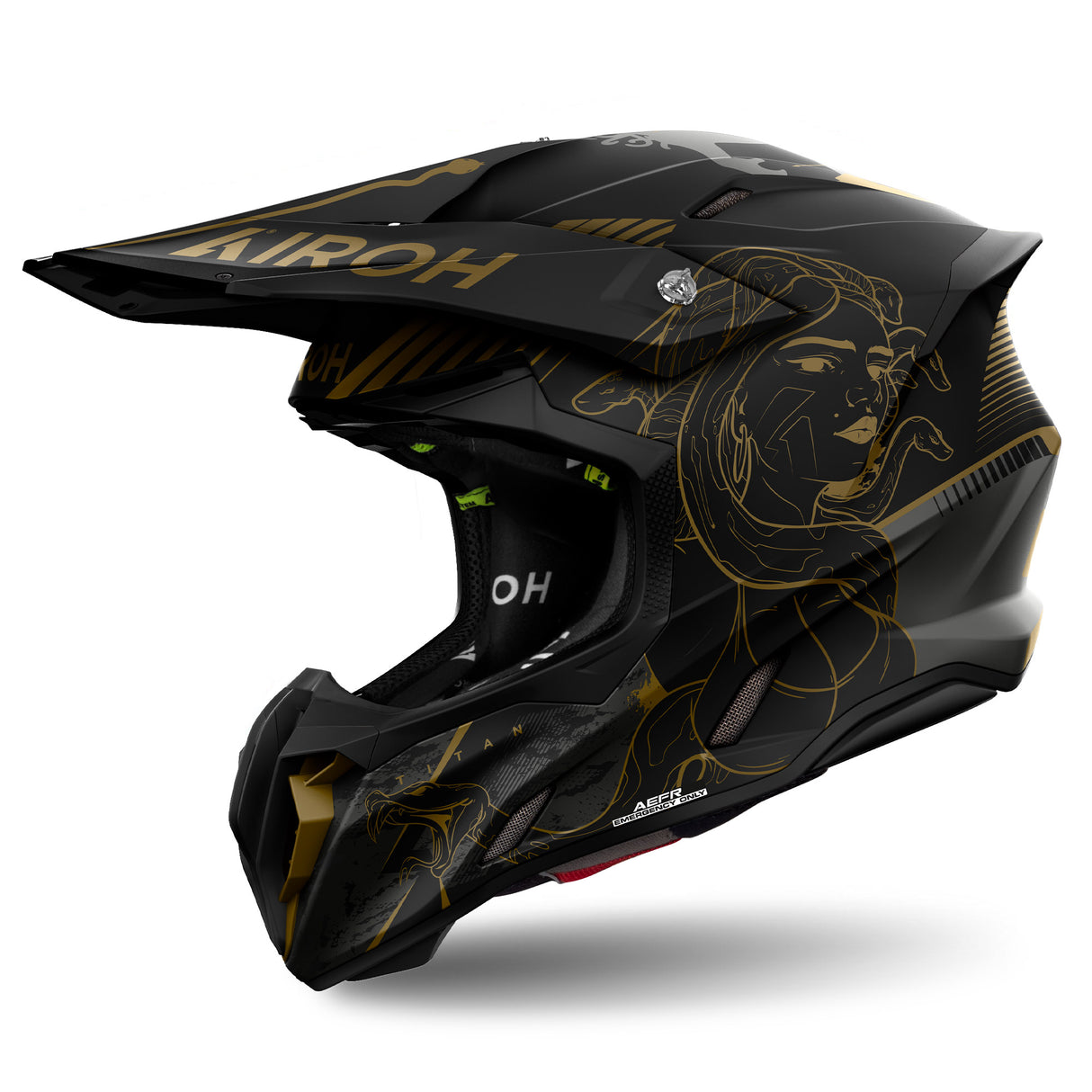 Airoh Helm Twist 3 Titan matt-schwarz/bronze
