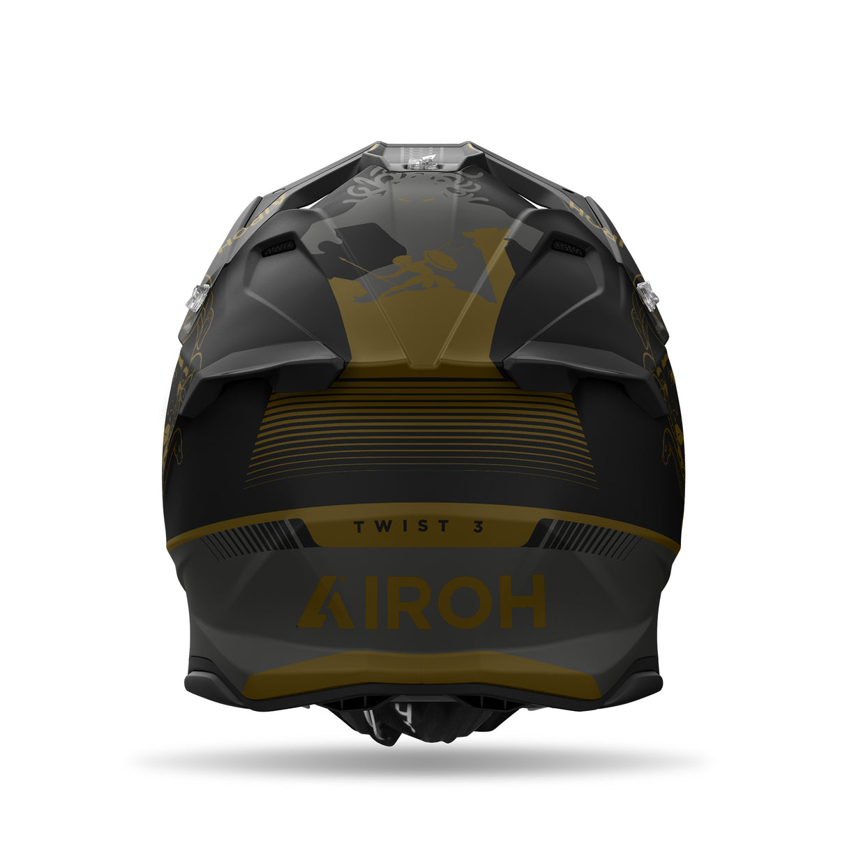 Airoh Helm Twist 3 Titan matt-schwarz/bronze