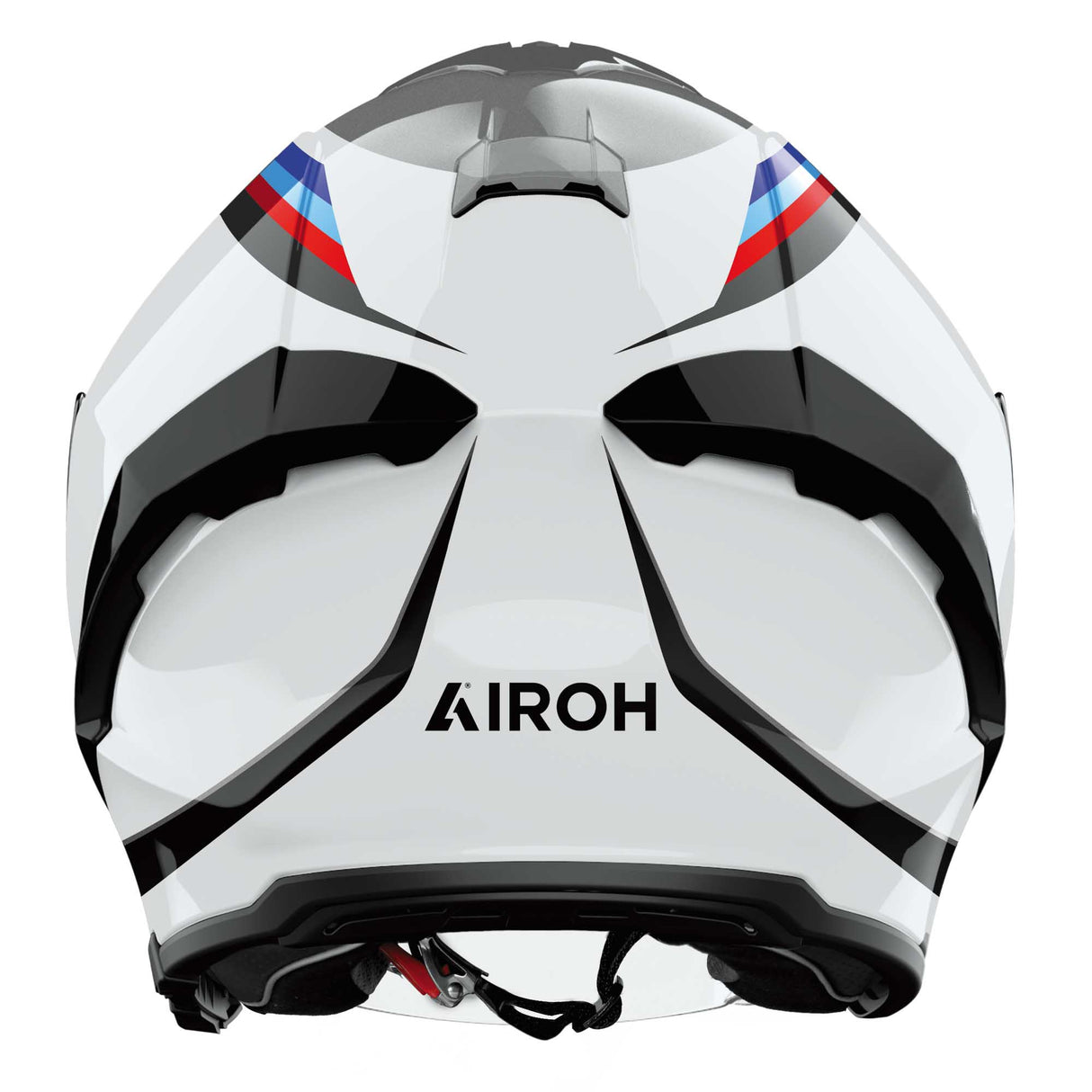 Airoh Helm H 21 Arrow weiß/grau-blau-rot