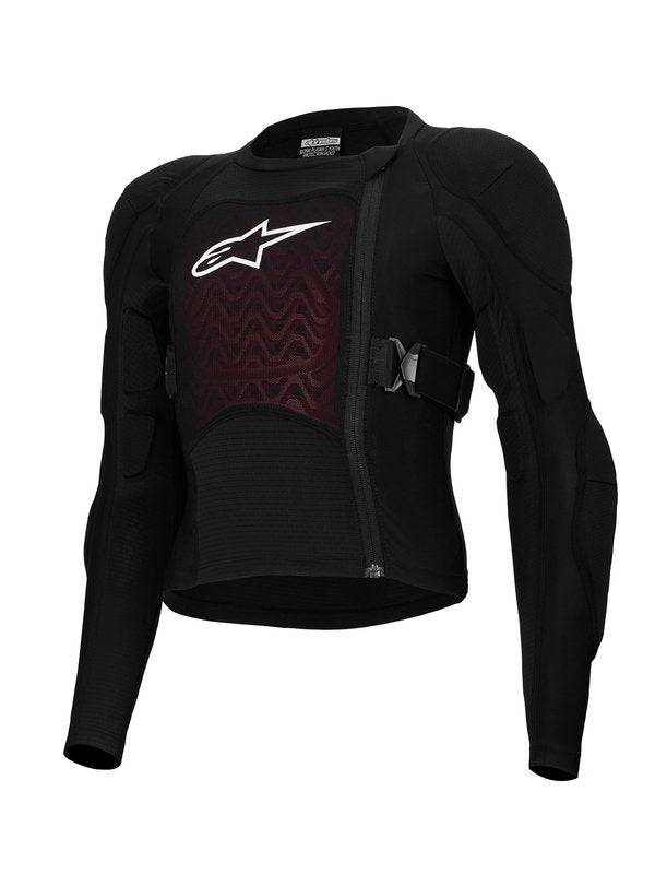 Alpinestars Bionic Plasma LT Jugend Schutzjacke mit Nachrüstprotektoren, helle Schutzkleidung für Jugendliche, Detailaufnahme