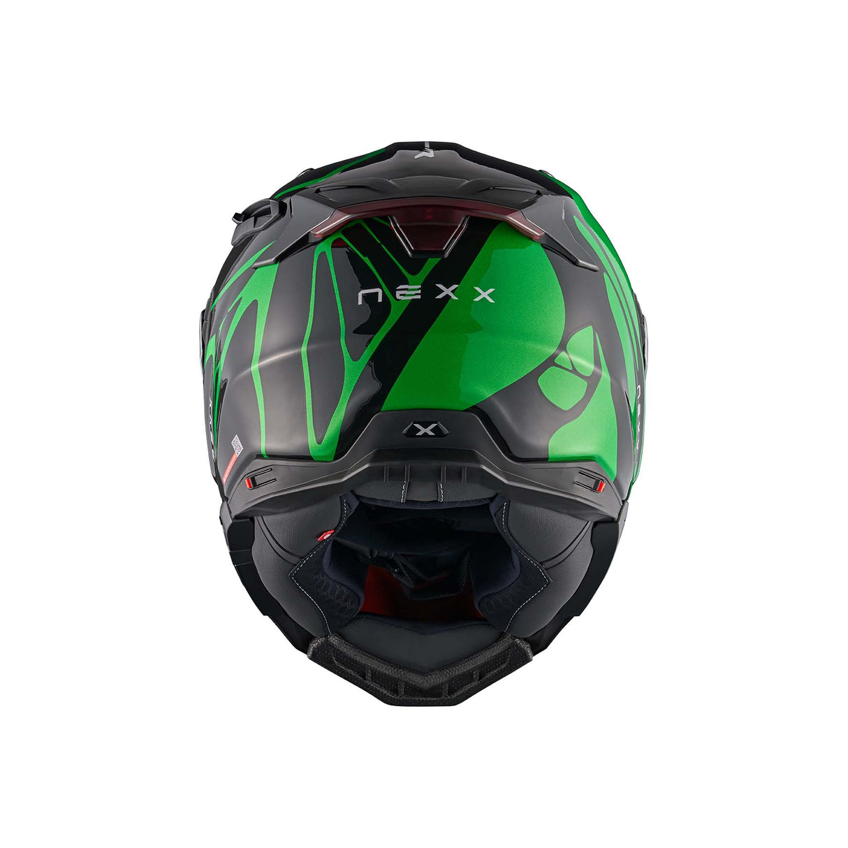 NEXX Helm X.WST3 B-SIDE CARBON Schwarz-Grün