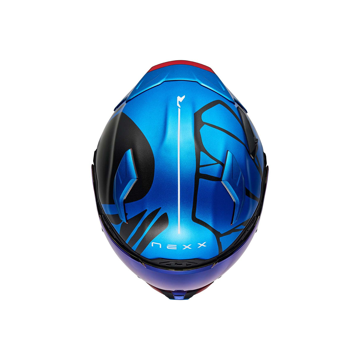 NEXX Helm X.WST3 B-SIDE CARBON SKY Blau Matt