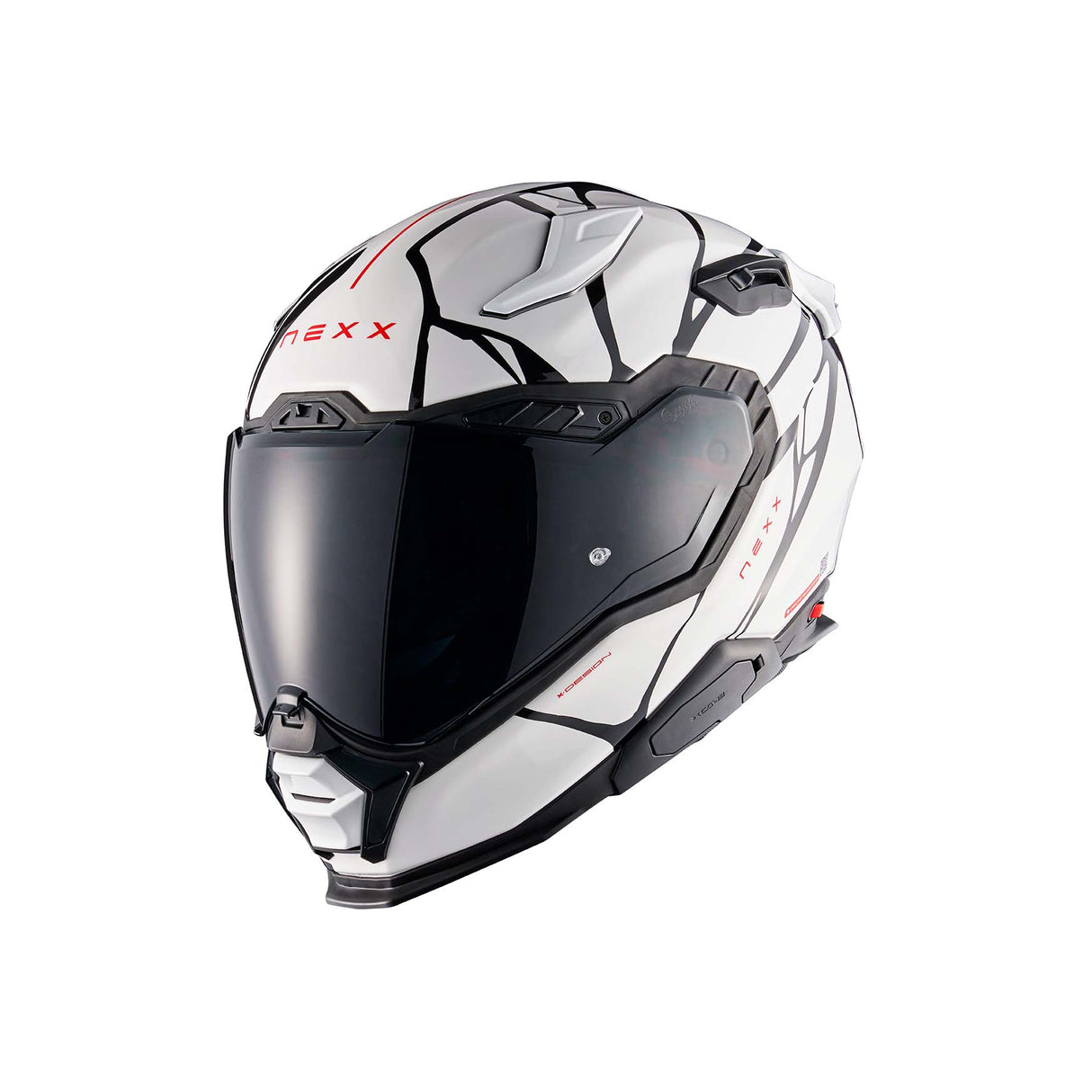 NEXX Helm X.WST3 B-SIDE CARBON Weiß