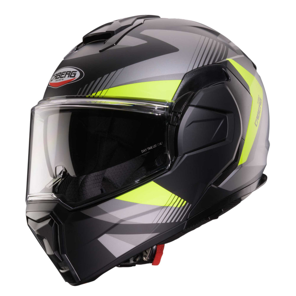 Caberg Helm Trip Lunar matt-schwarz/anthrazit-fluo-gelb