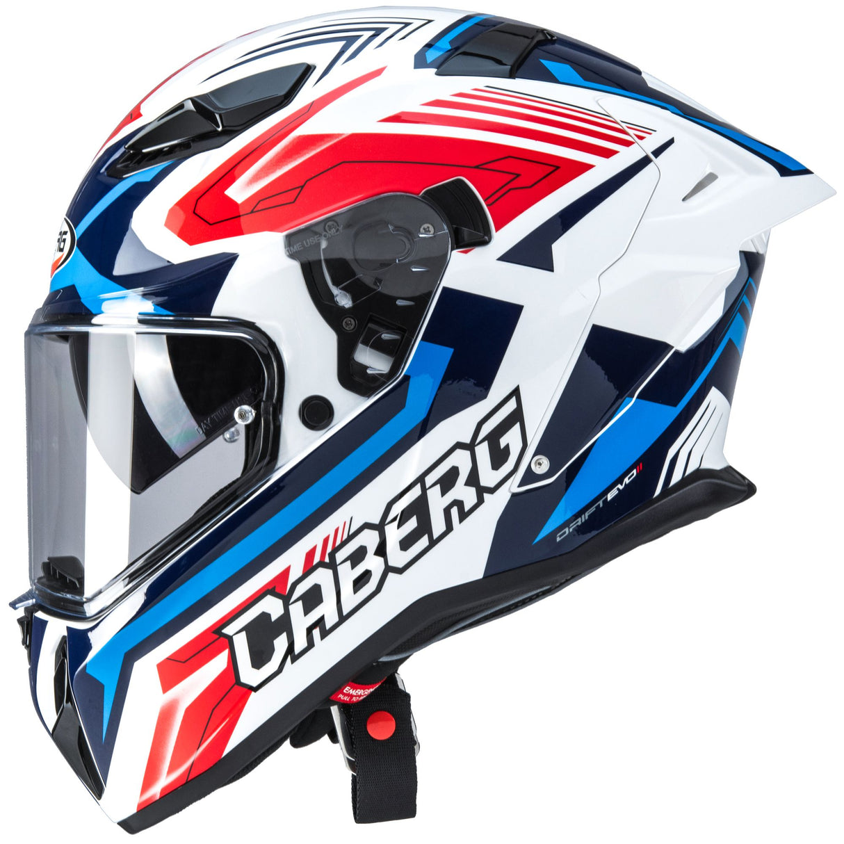 Caberg Helm Drift Evo II Jarama weiß/rot-blau