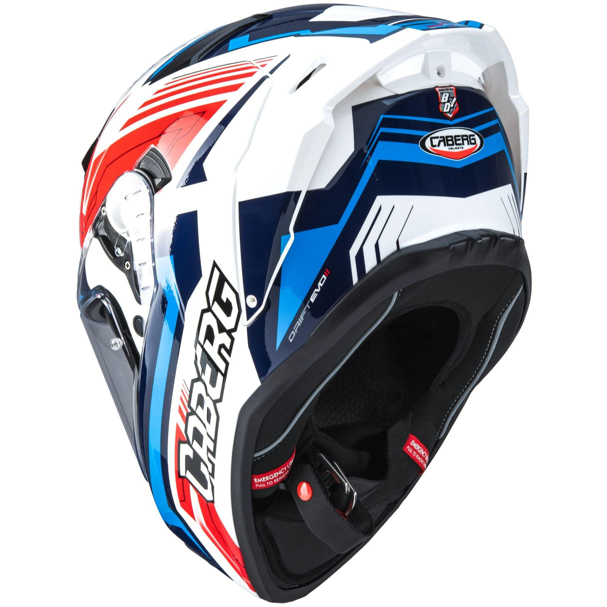 Caberg Helm Drift Evo II Jarama weiß/rot-blau