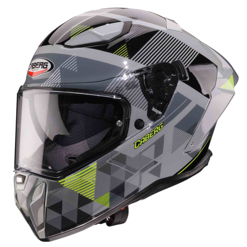 Caberg Helm Drift Evo II Prism grau/schwarz-fluo-gelb