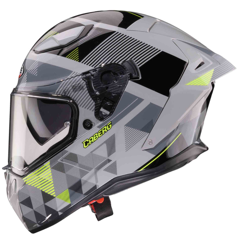 Caberg Helm Drift Evo II Prism grau/schwarz-fluo-gelb