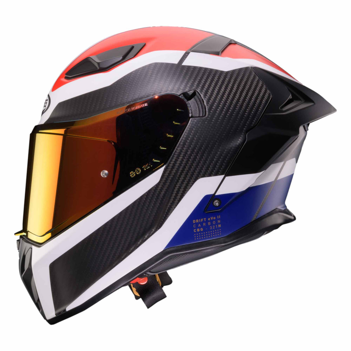 Caberg Helm Drift Evo II Matt Carbon CBR