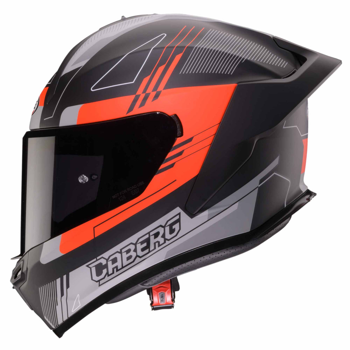 Caberg Helm Roxter Colt matt-schwarz/grau-fluo-rot