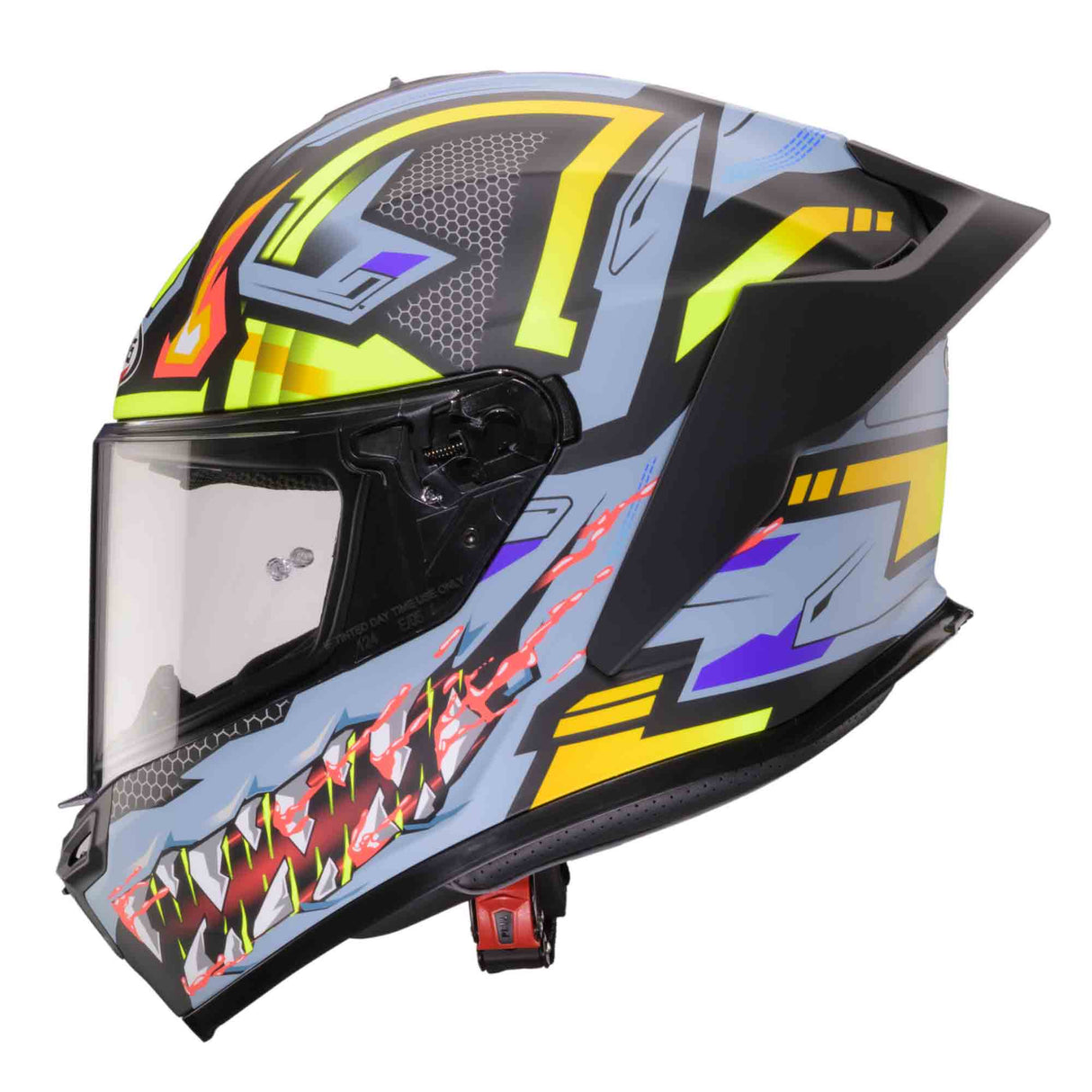 Caberg Helm Roxter Hunter matt-schwarz/grau-fluo-gelb