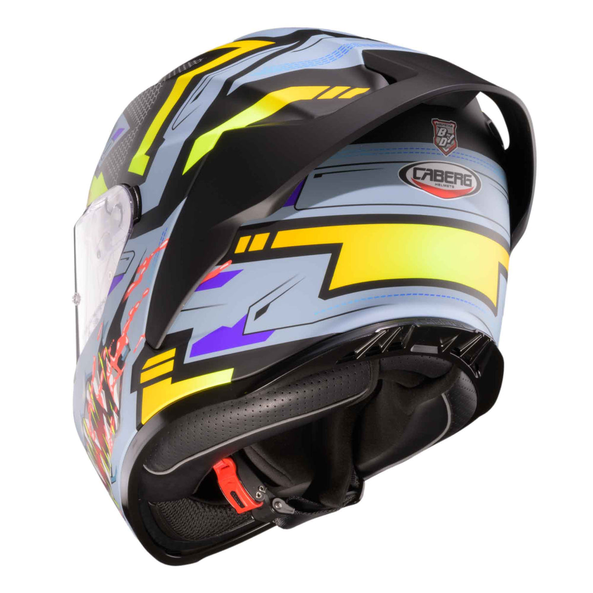 Caberg Helm Roxter Hunter matt-schwarz/grau-fluo-gelb