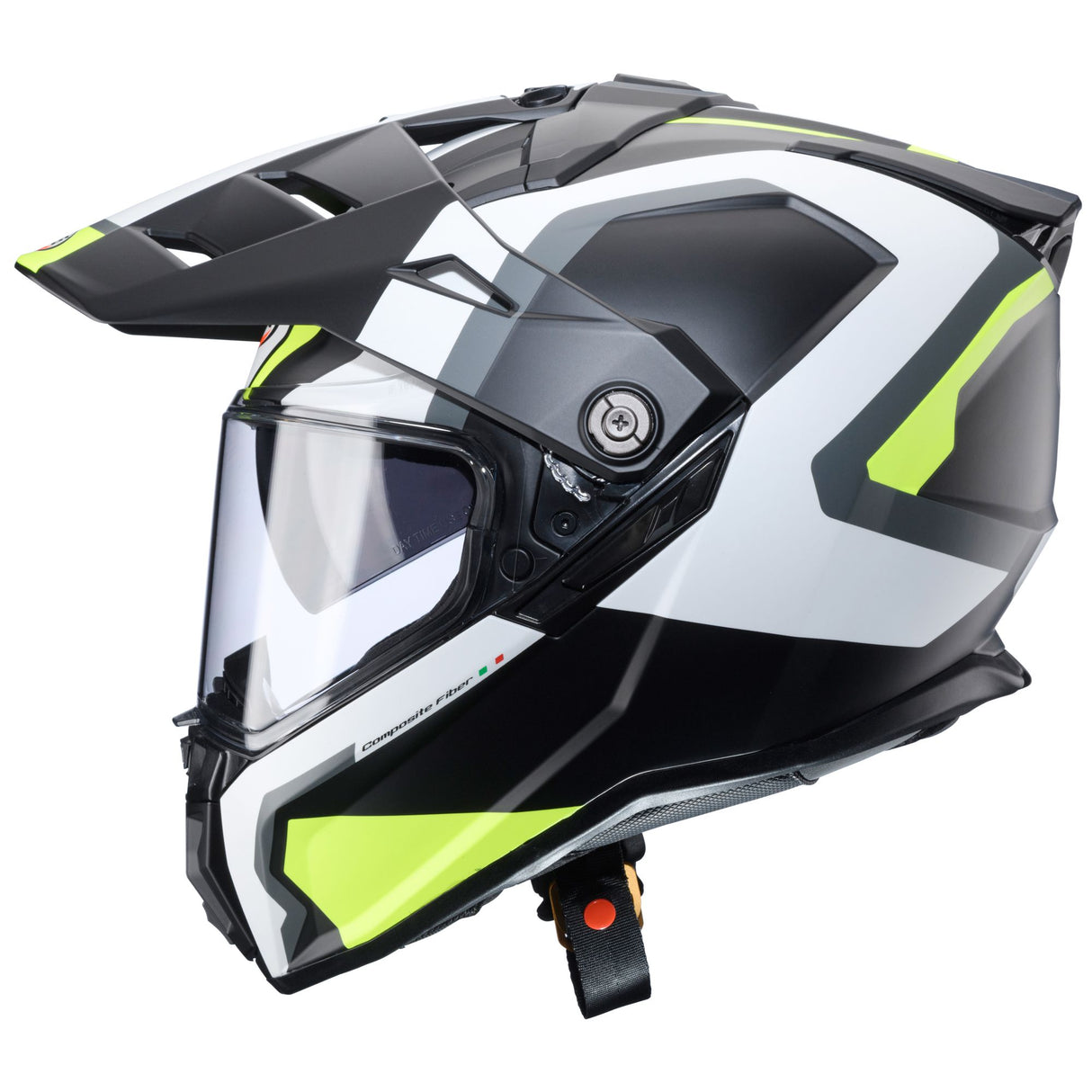 Caberg Helm Tanami Scram matt-schwarz/grau-fluo-gelb