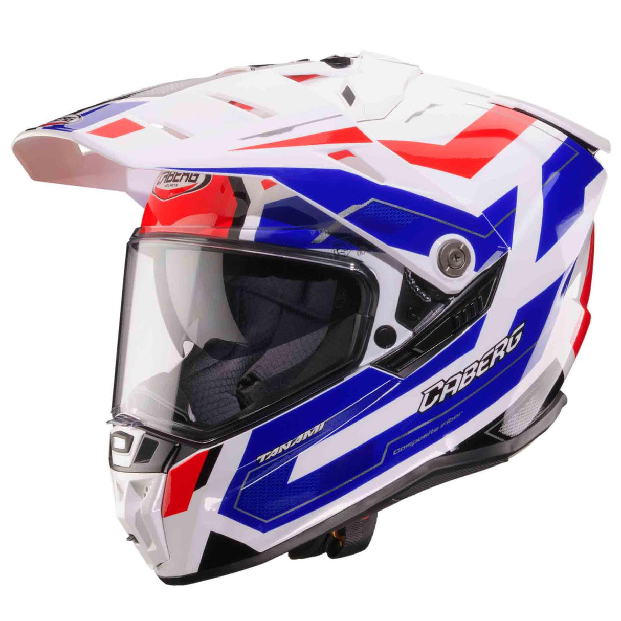 Caberg Helm Tanami Ranger weiß/blau-rot