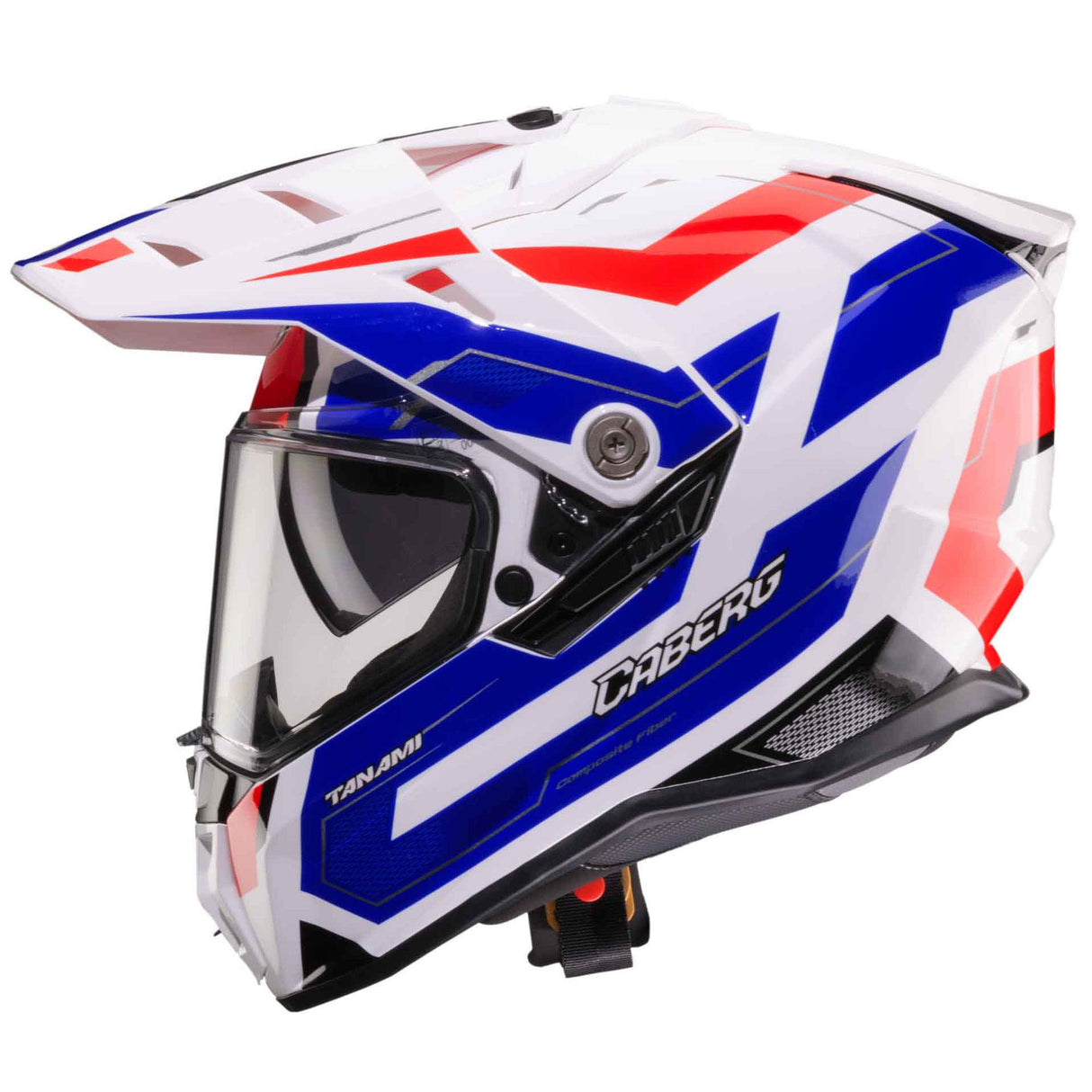 Caberg Helm Tanami Ranger weiß/blau-rot