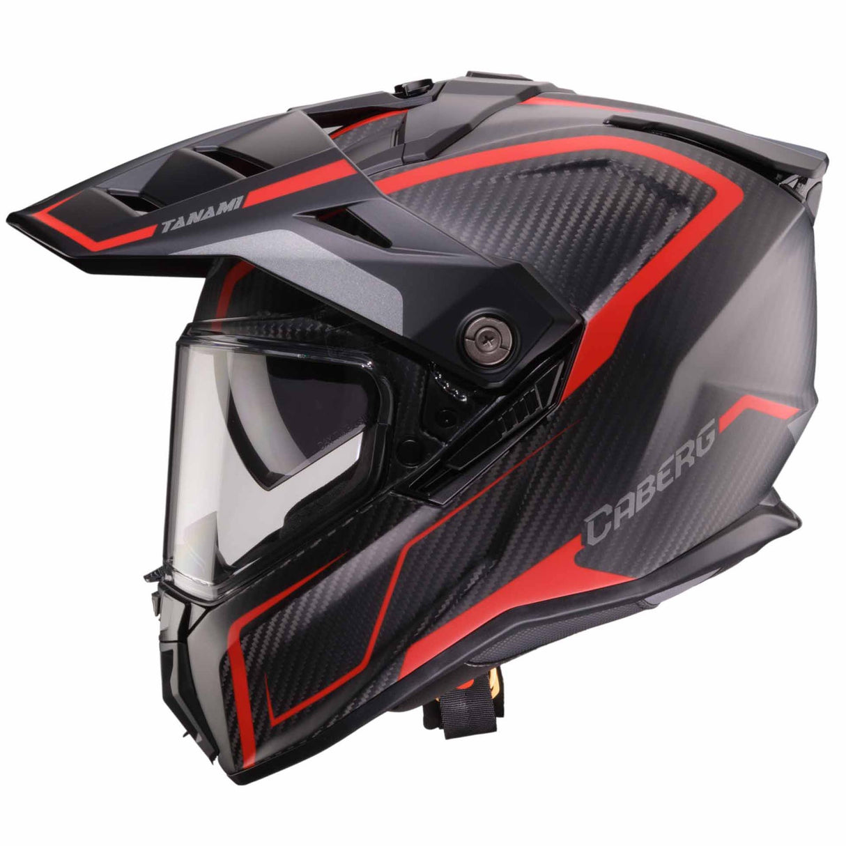 Caberg Helm Tanami Carbon Gravity schwarz/rot
