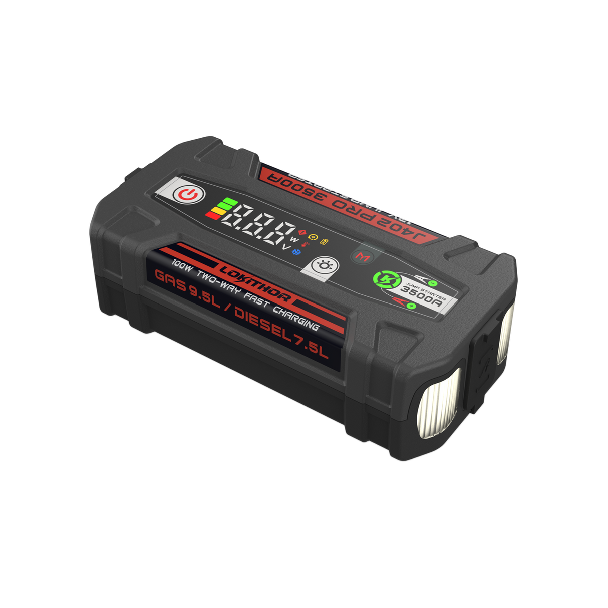 LOKITHOR J402 PRO Auto Starthilfe 3500A