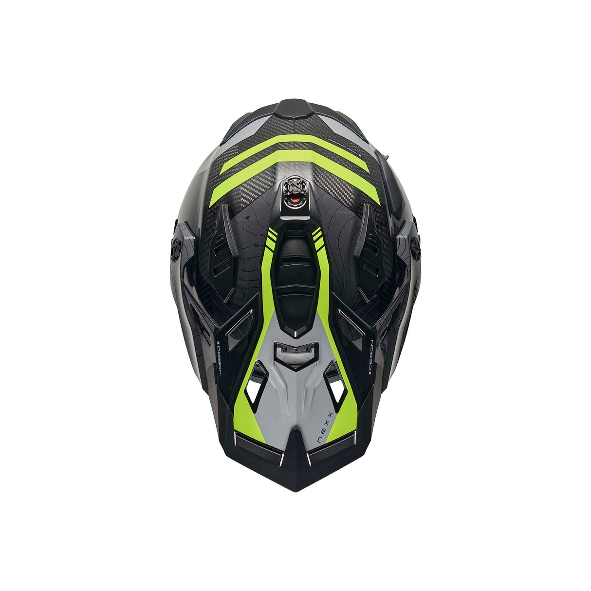 NEXX Helm X.WED3 FURKA CARBON Grau.NEON