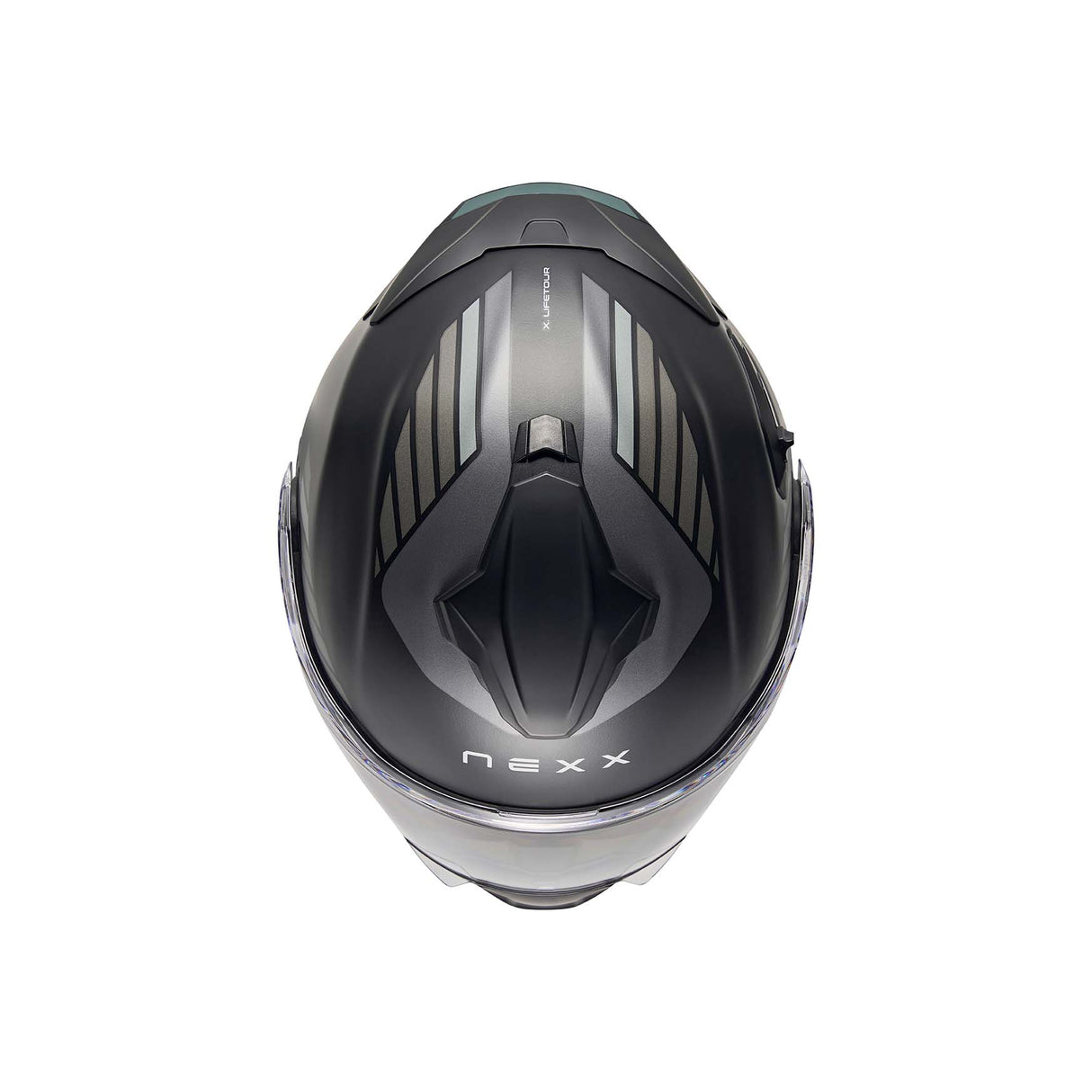 NEXX Helm X.LIFETOUR GLOBE Schwarz.Rot Matt