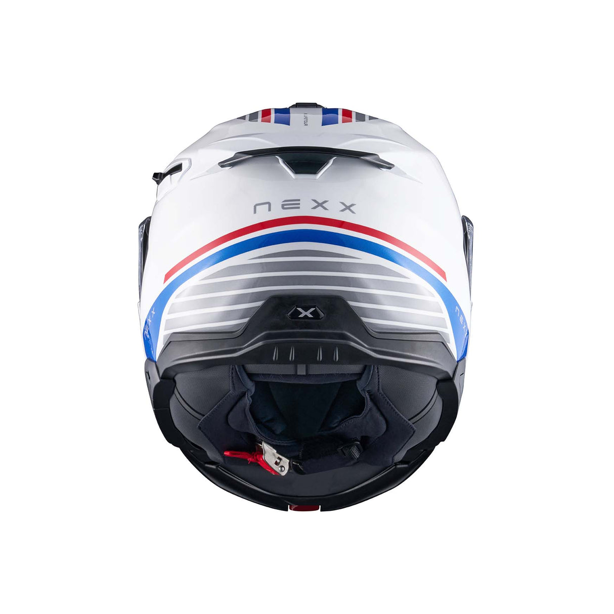 NEXX Helm X.LIFETOUR GLOBE Weiß.Blau