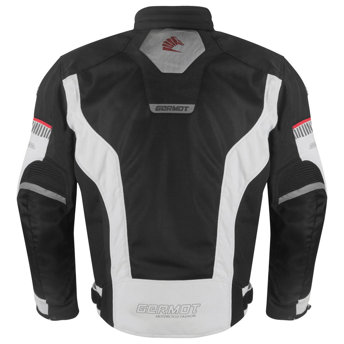 Germot Mesh Jacke X-Air Evo Pro Herren, hellgrau/schwarz