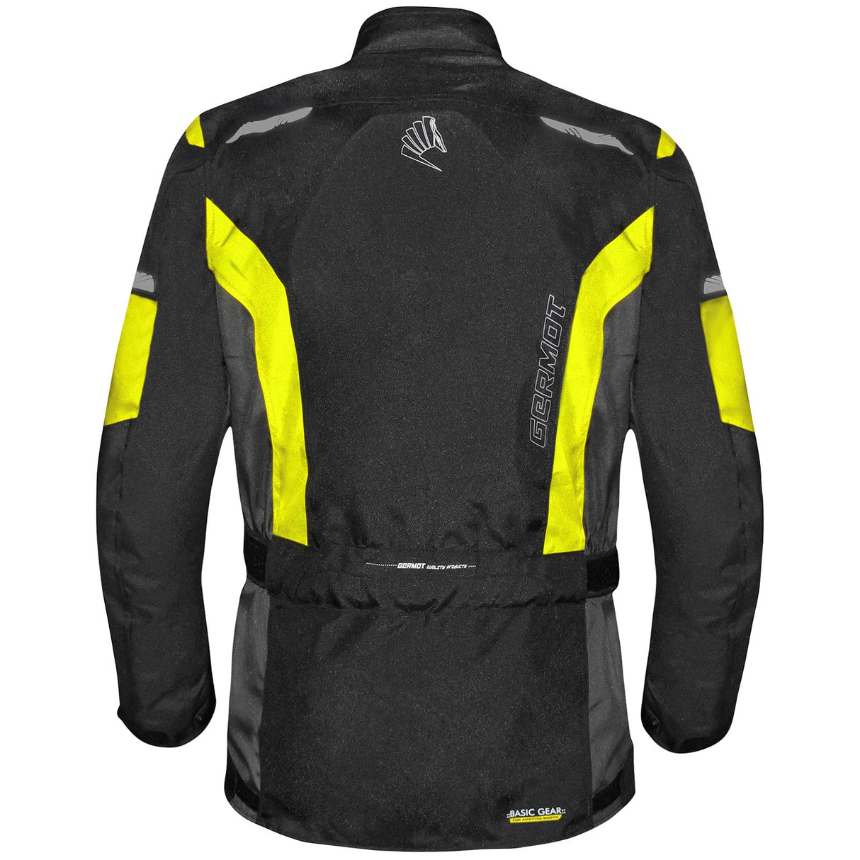 Germot Textiljacke Aron Herren, schwarz/gelb