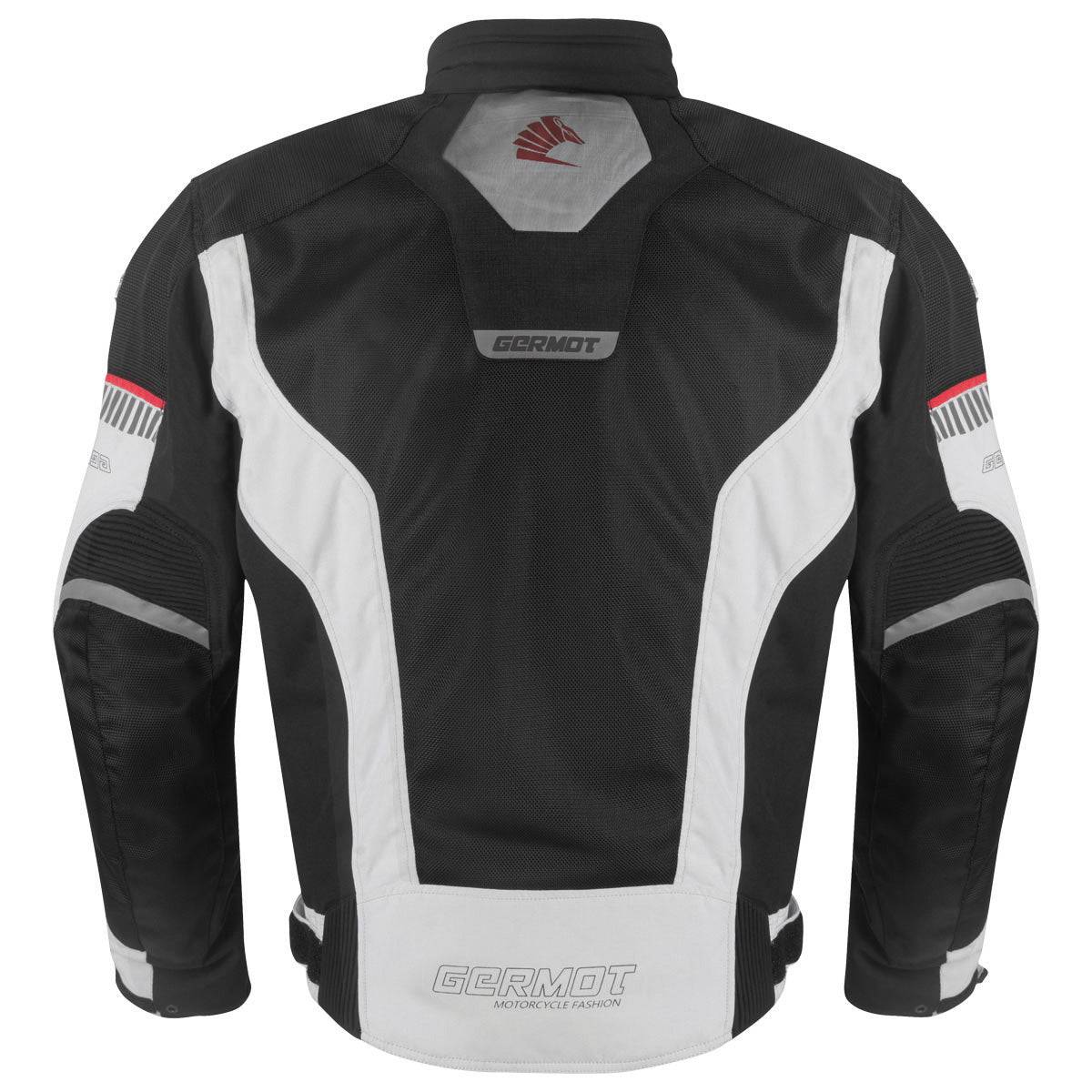 Germot Mesh Jacke X-Air Evo Pro Damen, hellgrau/schwarz