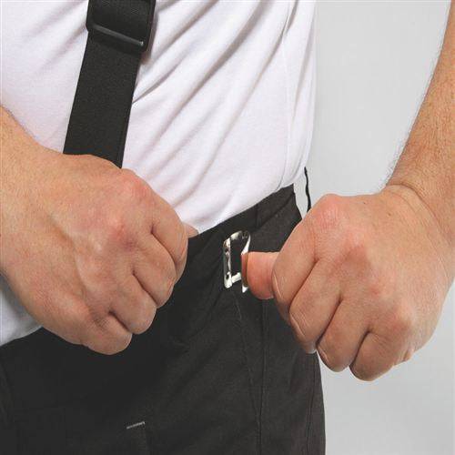 Schwarze Germot Textilhose Flex Pro extra-kurz Herren, Hosen-Touring, langlebiges Textilmaterial, bequemer Sitz, für Touren und Alltag