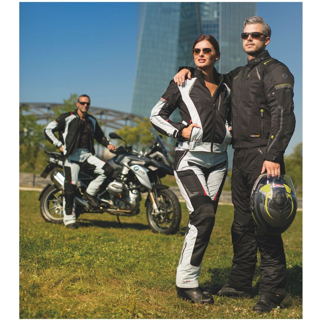 Germot Mesh Hose X-Air Evo Pro Damen, hellgrau/schwarz