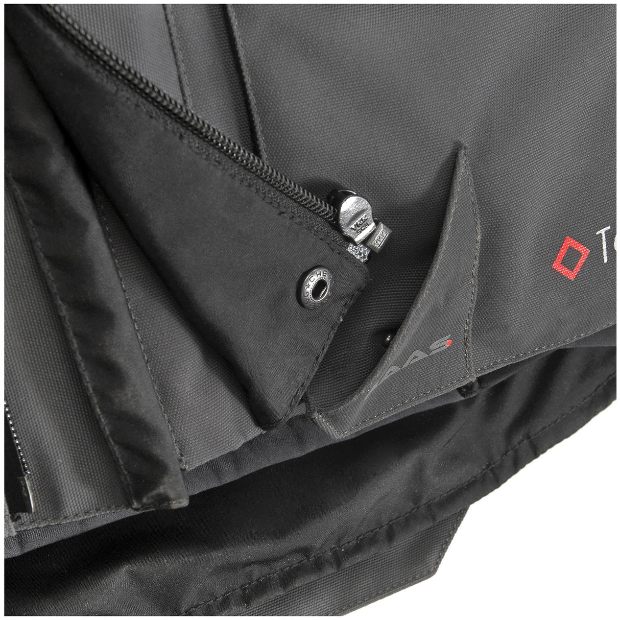 Germot Textiljacke Amaruq Herren, anthrazit/schwarz-rot