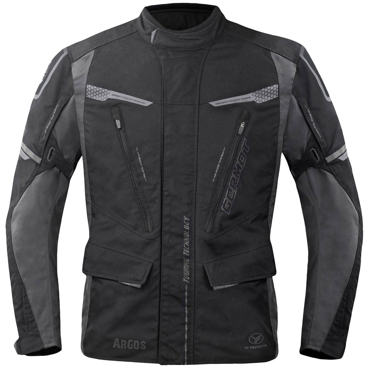 Germot Textiljacke Argos Herren, schwarz/anthrazit