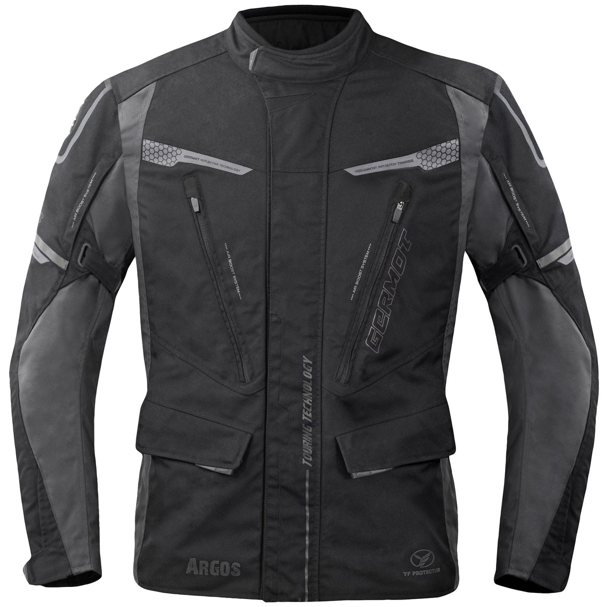 Germot Textiljacke Argos Herren, schwarz/anthrazit