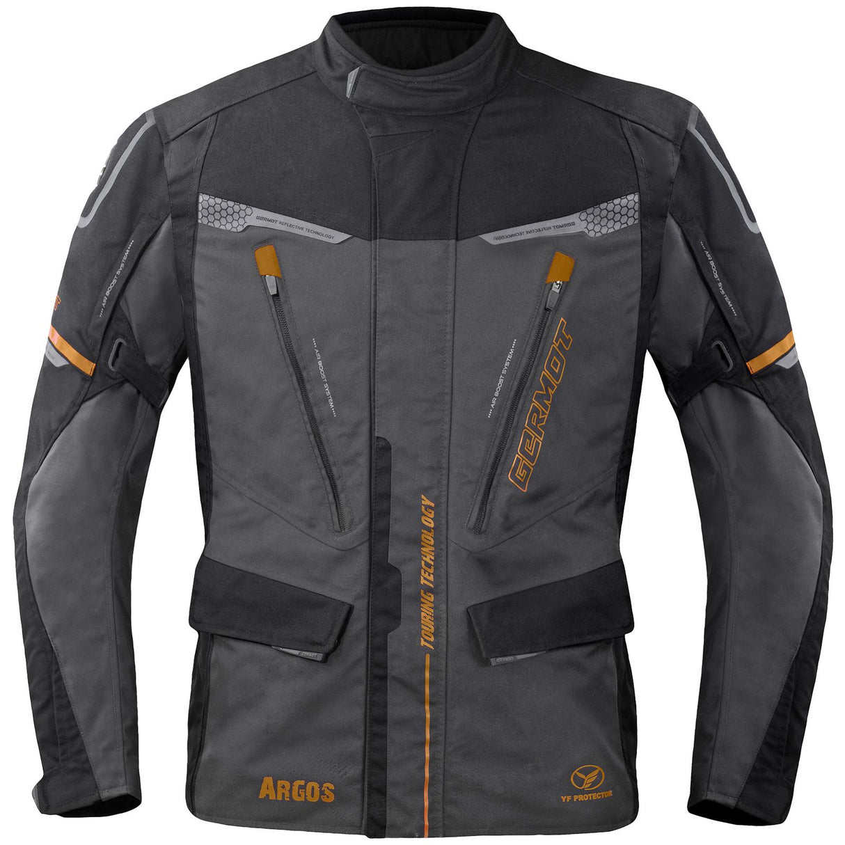 Germot Textiljacke Argos Herren, anthrazit/schwarz-bronze