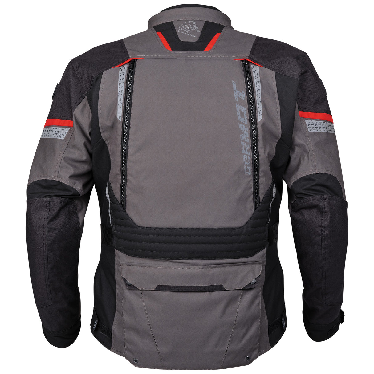 Germot Textiljacke InsideOut Herren, anthrazit/rot