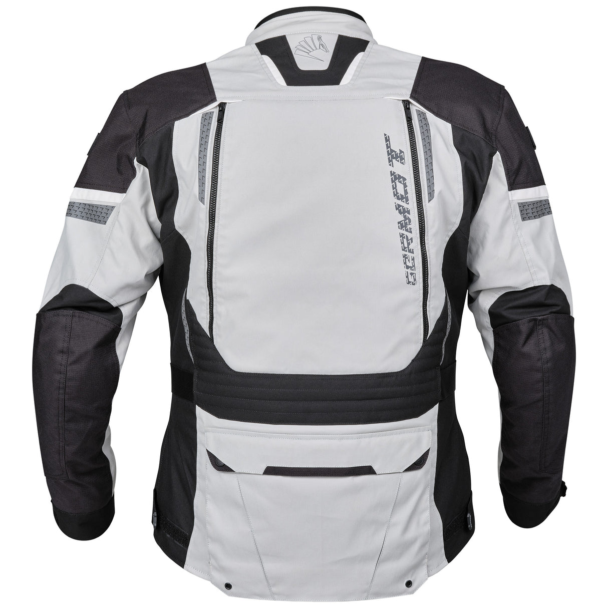 Germot Textiljacke InsideOut Herren, hellgrau/schwarz