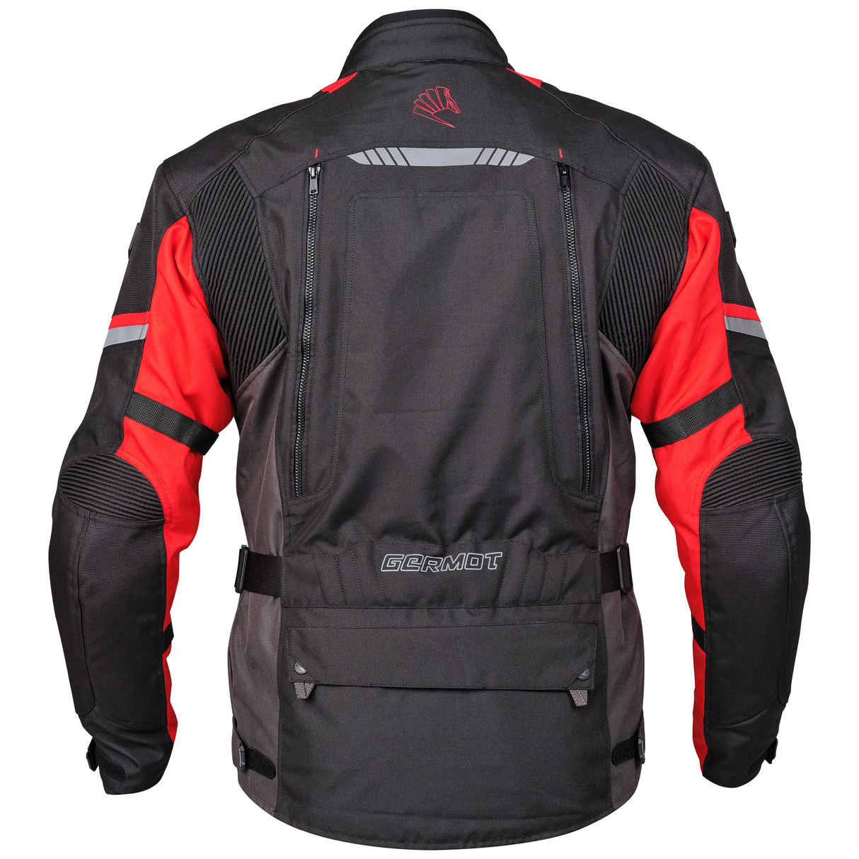 Germot Textiljacke Sydney Herren, schwarz/rot