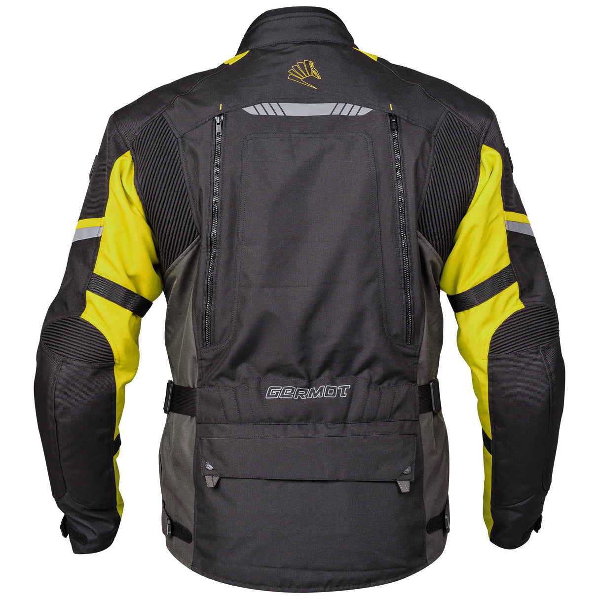 Germot Textiljacke Sydney Herren, schwarz/gelb