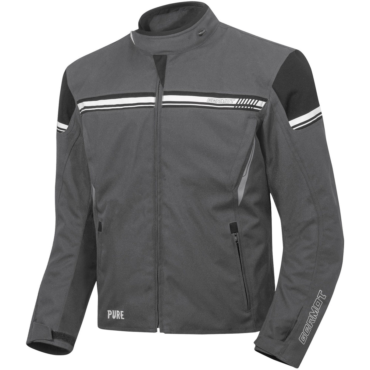 Germot Textiljacke Pure Herren, anthrazit/schwarz