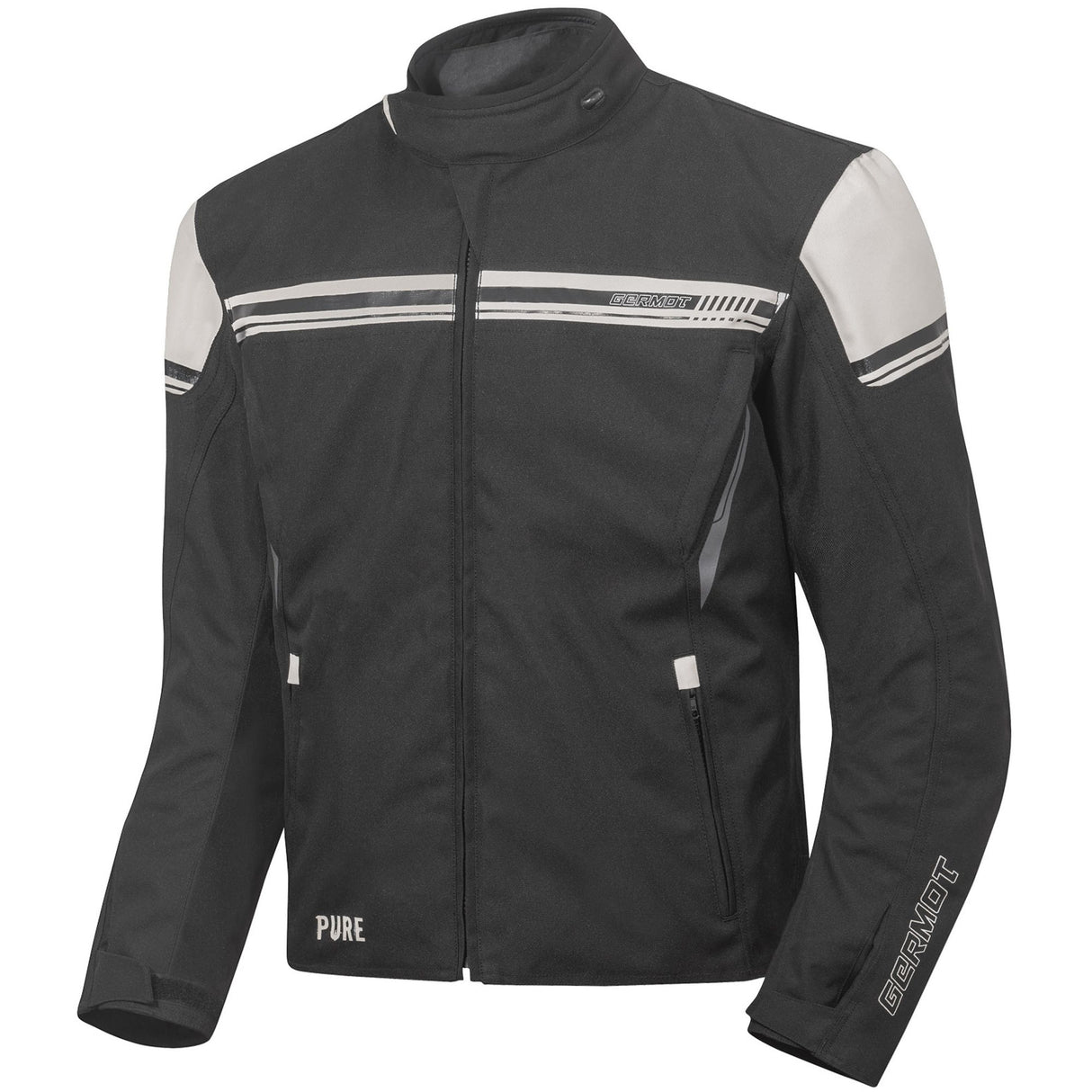 Germot Textiljacke Pure Herren, schwarz/sand