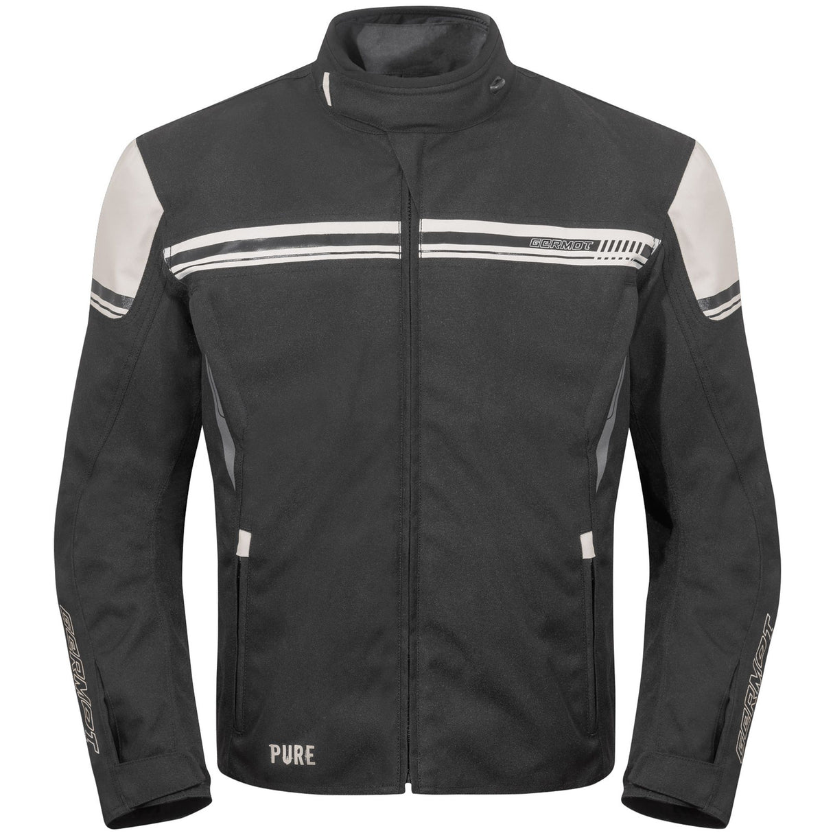 Germot Textiljacke Pure Herren, schwarz/sand
