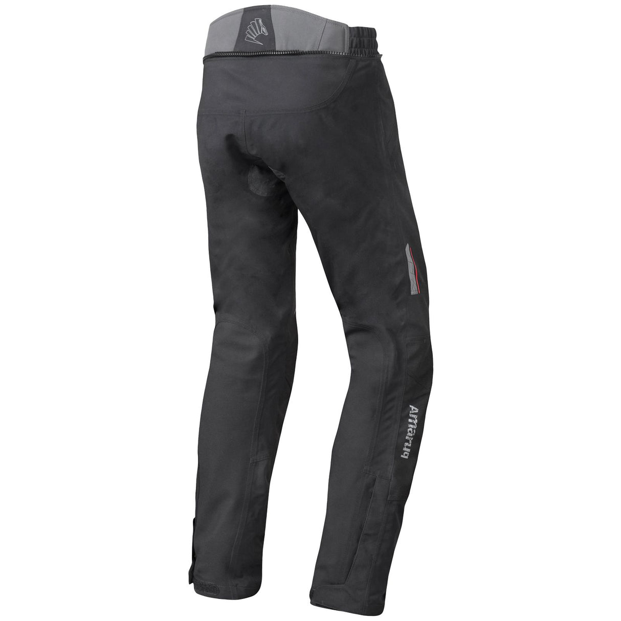 Germot Textilhose Amaruq Herren, anthrazit/schwarz-rot