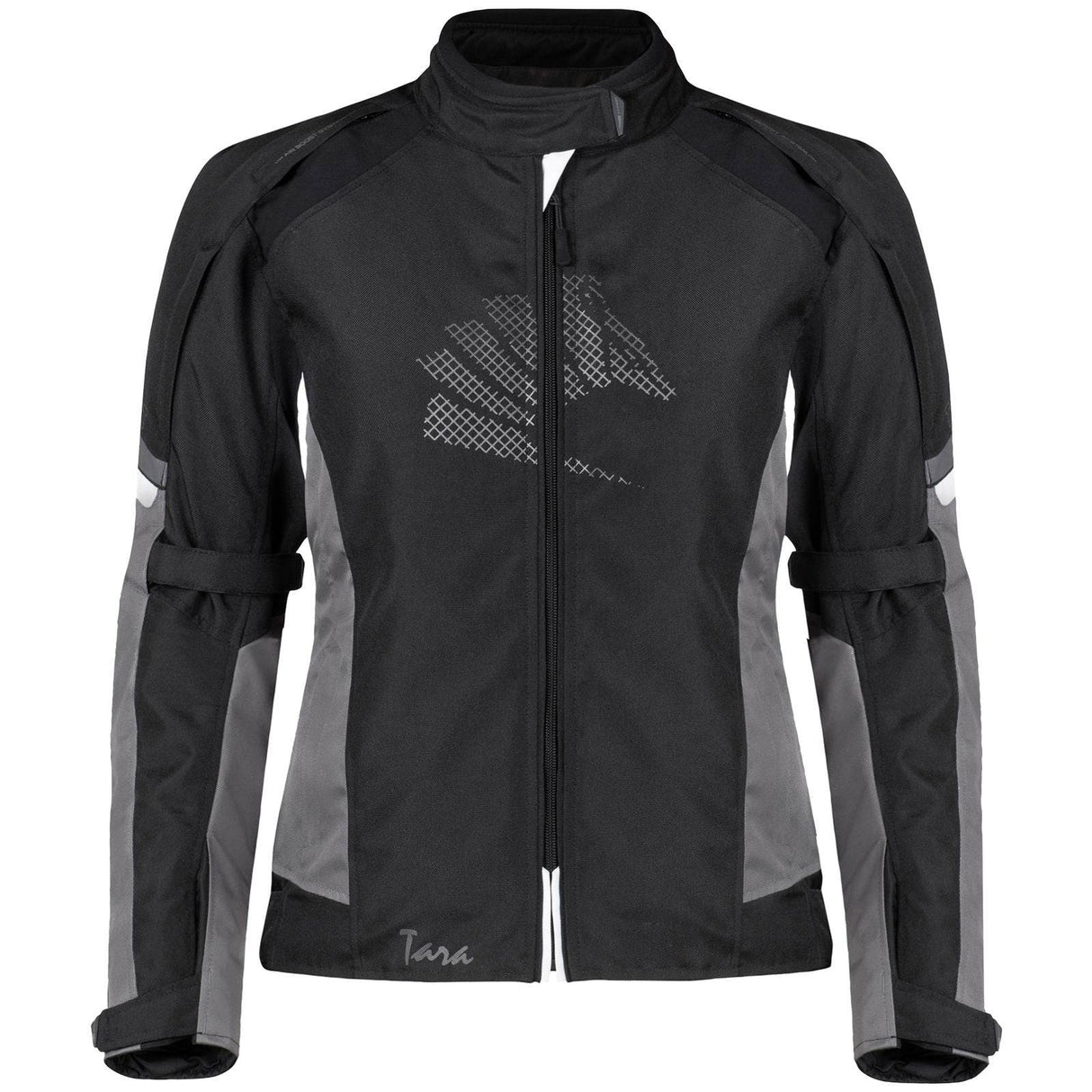 Germot Textiljacke Tara Damen, schwarz/grau-weiß