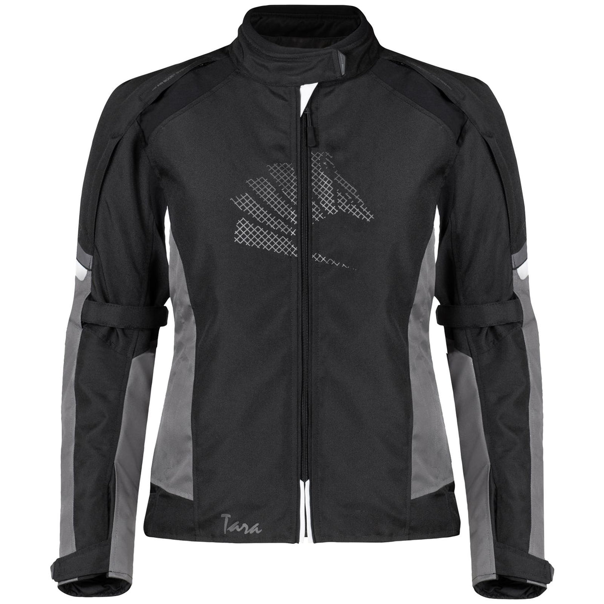 Germot Textiljacke Tara Damen, schwarz/grau-weiß