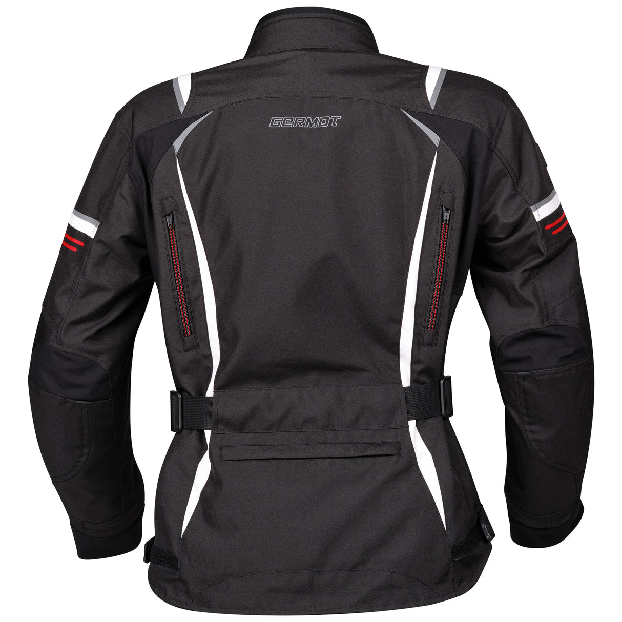Germot Textiljacke Aria Damen, schwarz/weiß-rot
