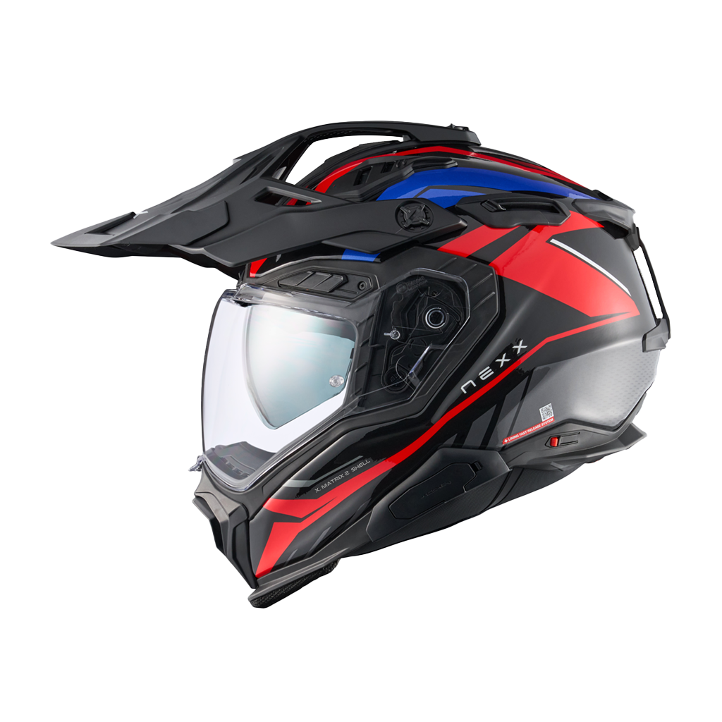 NEXX Helm X.WED3 GOBI Rot.Blau