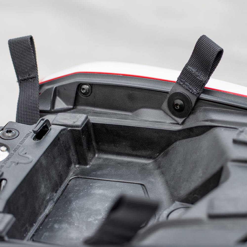 Kriega US-Drypack Montage Kit für Ducati Panigale 959/1299, Befestigungssystem für Trockenrucksack, inklusive Halterungen und Schrauben