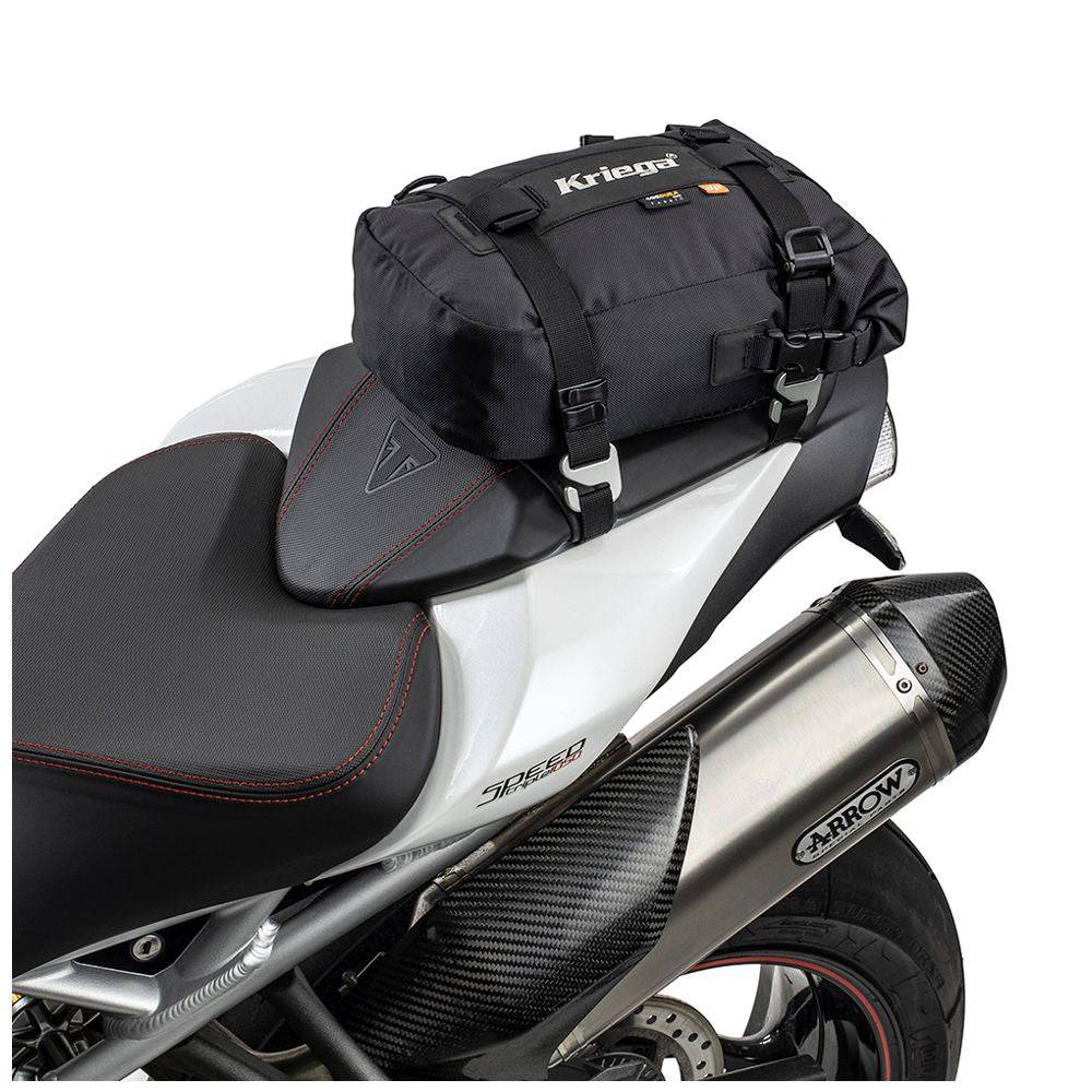Kriega US-Drypack Montagekit für Triumph Speed Triple 1050, montagefertige Tasche, robustes Befestigungssystem, langlebiges Material
