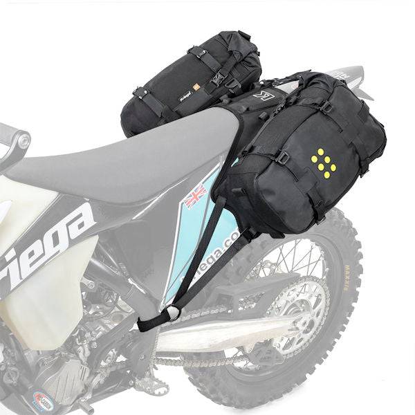 Kriega OS-Base Montagekit für Dirtbike, robustes Befestigungssystem für OS-Taschen, langlebiges Zubehör für Offroad-Motorräder